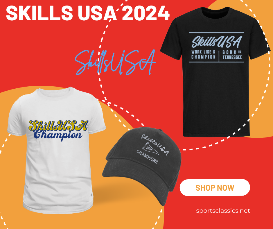 skills usa t shirts and merch 2024