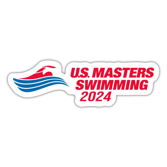 US Masters Swimming 2024 Stickers