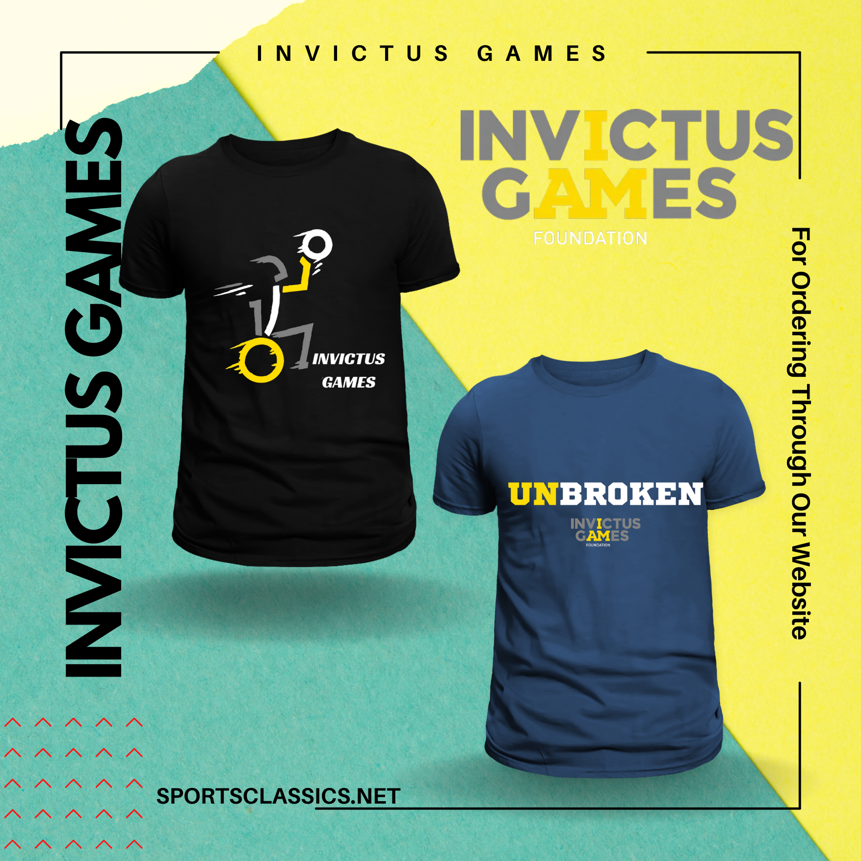 Invictus Games 2025 Shop T-shirts and Merch