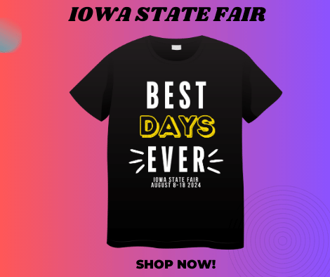 Iowa State Fair 2024 t-shirts